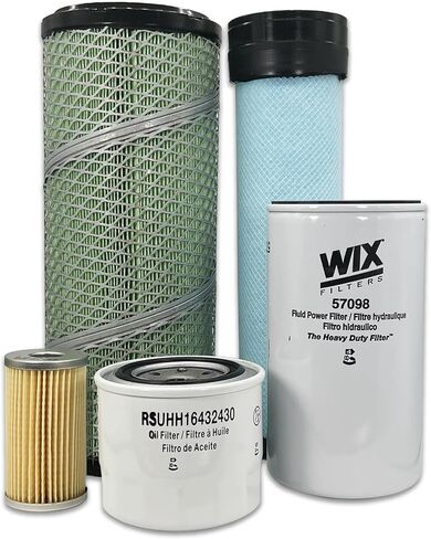 HERO Maintenance Filter Kit For Kubota L5030GST Tractor Filters Compatible With OEM R140142270 R240142280 HH16432430 HHTA037710 1552143160 in Saudi Arabia