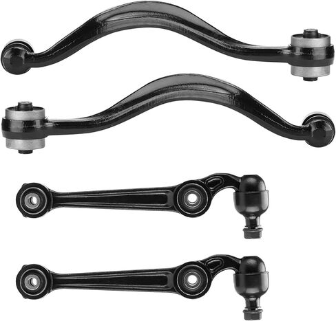 طقم أذرع التحكم الأمامي السفلي والأمامي والخلفي مناسب لـ 2007-2012 Ford Fusion Lincoln MKZ Mercury Milan مع طقم تعليق أمامي مفصل كروي - جانب السائق والراكب K620492 K620493 K620149 in Kuwait
