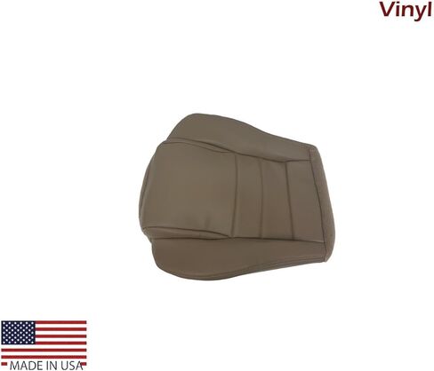 Compatible with 1994 1995 1996 1997 1998 Ford Mustang Synthetic Leather Seat Cover Replacement (Tan (Beige), Driver Bottom) in Saudi Arabia