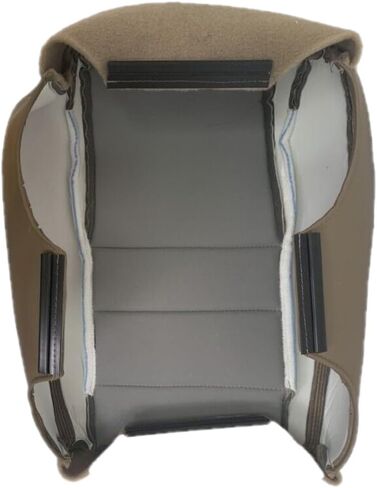 Compatible with 1994 1995 1996 1997 1998 Ford Mustang Synthetic Leather Seat Cover Replacement (Tan (Beige), Driver Bottom) in Saudi Arabia