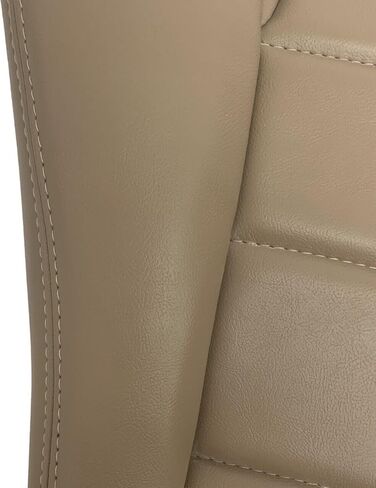 Compatible with 1994 1995 1996 1997 1998 Ford Mustang Synthetic Leather Seat Cover Replacement (Tan (Beige), Driver Bottom) in Saudi Arabia