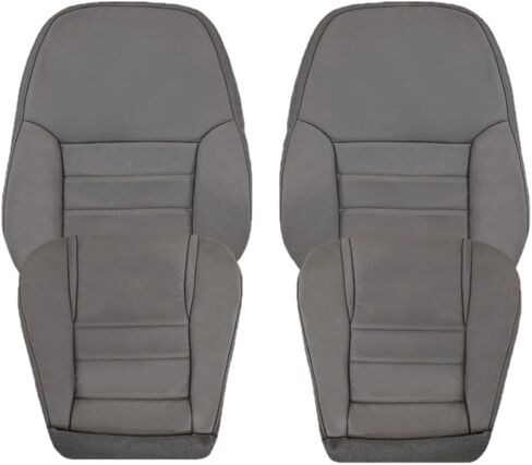 Compatible with 1994 1995 1996 1997 1998 Ford Mustang Synthetic Leather Seat Cover Replacement (Tan (Beige), Driver Bottom) in Saudi Arabia