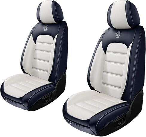 2PCS Seat Covers Fit for Toyota 4Runner 2000-2025 Leather Car Seat Covers Waterproof Anti-Slip Car Seat Protectors Comfort Automotive Seat Covers with Airbag（Standard,Classic Black） in Saudi Arabia