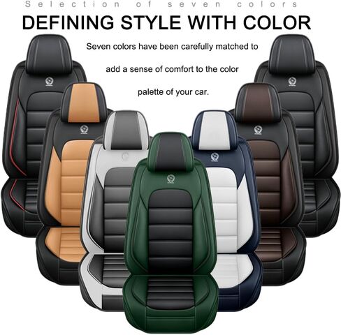 2PCS Seat Covers Fit for Toyota 4Runner 2000-2025 Leather Car Seat Covers Waterproof Anti-Slip Car Seat Protectors Comfort Automotive Seat Covers with Airbag（Standard,Classic Black） in Saudi Arabia