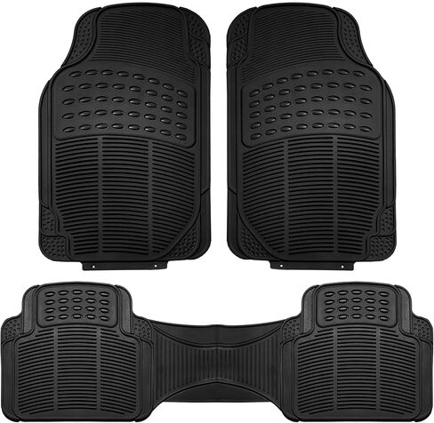 FH Group All-Purpose Built-in Seatbelt Seat Covers Full Set – Universal Fit for Cars Trucks & SUVs Beige in Kuwait