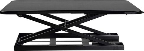 Cortesi Home Ursa Height Adjustable Standing Desk Converter, Black in Saudi Arabia