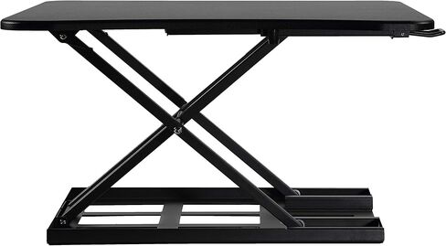 Cortesi Home Ursa Height Adjustable Standing Desk Converter, Black in Saudi Arabia
