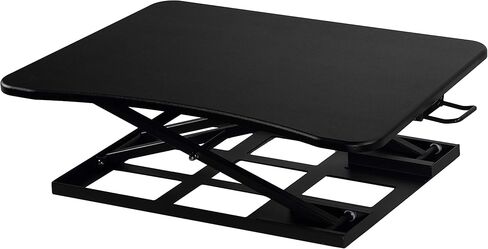 Cortesi Home Ursa Height Adjustable Standing Desk Converter, Black in Saudi Arabia