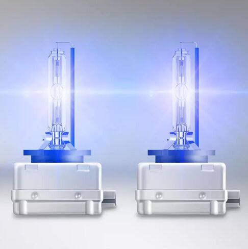 OSRAM XENARC Cool Blue Boost D1S، مصباح أمامي HID، 66140CBB-HCB، ضوء أزرق مفرط، 85 فولت، 35 وات، للطرق الوعرة فقط، صندوق مزدوج (مصباحان) in Kuwait
