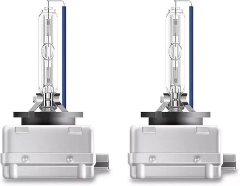 OSRAM XENARC Cool Blue Boost D1S، مصباح أمامي HID، 66140CBB-HCB، ضوء أزرق مفرط، 85 فولت، 35 وات، للطرق الوعرة فقط، صندوق مزدوج (مصباحان) in Kuwait
