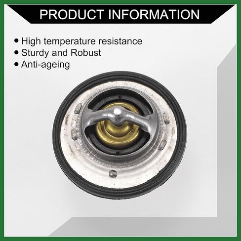 Motoforti No.1305A280 Car Thermostat for Mitsubishi Mirage 2017-2022 / Inner Engine Coolant Thermostats/Durable Metal / 1 Pcs Silver Tone Long-lasting in Kuwait