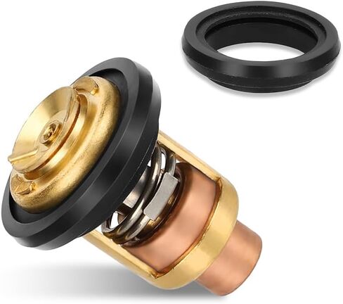 5005440 Thermostat with Gasket replacement for Johnson Evinrude Outboard Motors Boat 5-235 HP 60°C 140°F replaces 8330720 777260 0377148 in Saudi Arabia