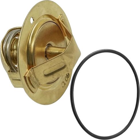 Caltric Thermostat & O Ring Compatible with Honda 19300-Mb0-003 in Kuwait