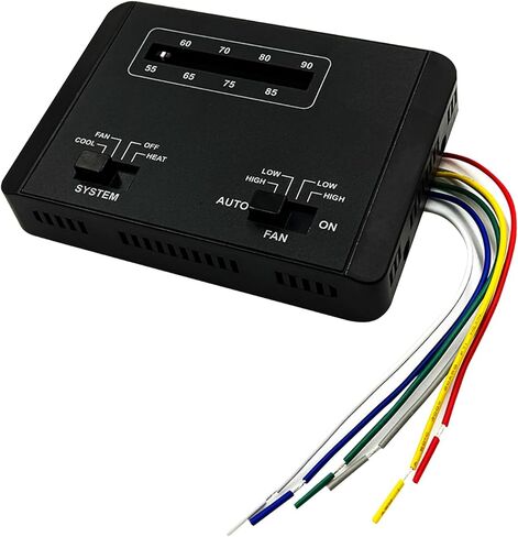 Upgraded 7330F3852 RV air Conditioning Thermostat Single Stage Heating/Cooling Control Compatible with Coleman Mach 3，3 Plus，Mach 8，8 Polar Cub，Mach 15，1 Power Saver，III Power Saver，Roughneck Series in Saudi Arabia