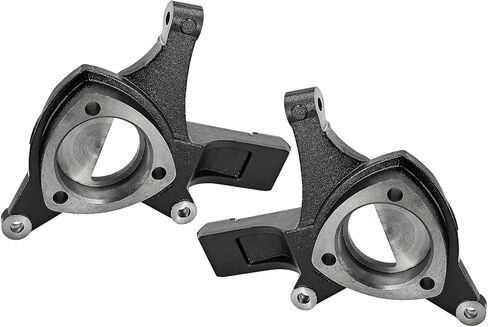 2PCS 2WD 4" Front Lift Spindle Knuckle Compatible with Chevy Silverado 1500 Sierra 1500 1999-2007, Lift Knuckle Fits for Chevy Tahoe Suburban and Fits for GMC Yukon XL 2000-2006 Suspension Level Kit in Saudi Arabia