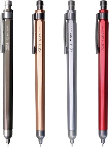 Auto Roller Gel Ballpoint Pen GS01 Silver GS01-G5-SV in Kuwait