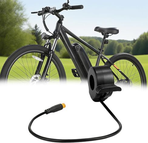 دواسة Jerbor Thumb Throttle لـ Qlife Racer/Racer 27.5/Racer Fat Tyre/Racer Plus Fat Tyre/Spark/Cityone ST/SO/2.0/Step Over 2.0/Stepover Ul Tra/Trike/Trike Plus، وحدة تحكم خنق الإبهام لدراجة Qlife الإلكترونية in Kuwait