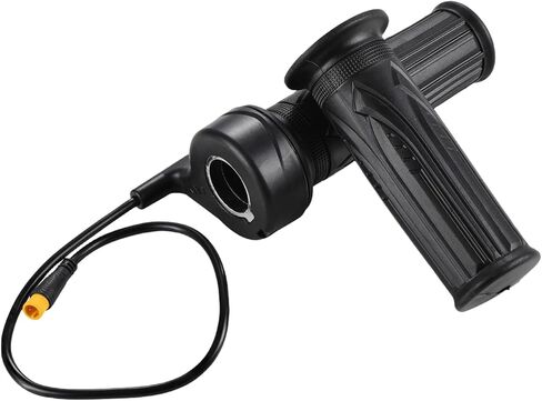 Ebike Full Twist Throttle متوافق مع Macfox X1S X1 X2 E Bike 12-74V دراجة كهربائية 20X 3Pin مستقرة سريعة الاستجابة E-Bike Thottle مع موصل مقاوم للماء in Kuwait