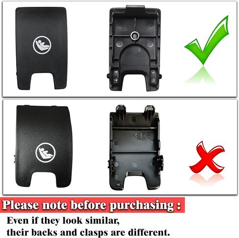 Compatible with Mazda CX-30 Child Seat Anchor Cover,ISOFIX Cover Rear Seat Anchor Cover Replacement for Mazda CX-30 2020-2025 in Saudi Arabia