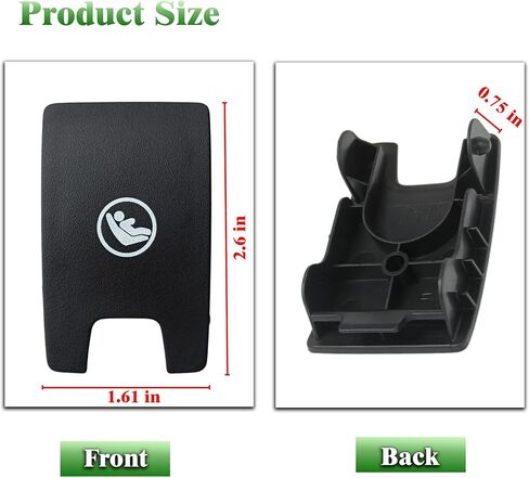 Compatible with Mazda CX-30 Child Seat Anchor Cover,ISOFIX Cover Rear Seat Anchor Cover Replacement for Mazda CX-30 2020-2025 in Saudi Arabia