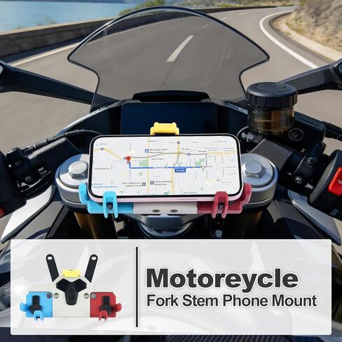 CFMOTO 450SS 400 Special Motorcycle Phone Mount with Vibration Dampener,Heavy Duty Phone Holder for Motorcycle,Anti Slip, Anti Shake, Anti-Theft,Adjustable for 5.4-8.3'' Smartphone in Saudi Arabia