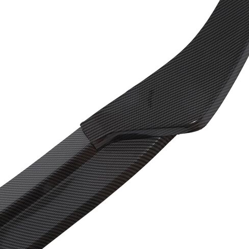 Front Bumper Lip Splitter Spoiler Compatible with Mercedes C-Class C300/C43/W206 2022-2025（AMG Line Model Only）, Carbon Fiber Painted, 3pcs, in Kuwait