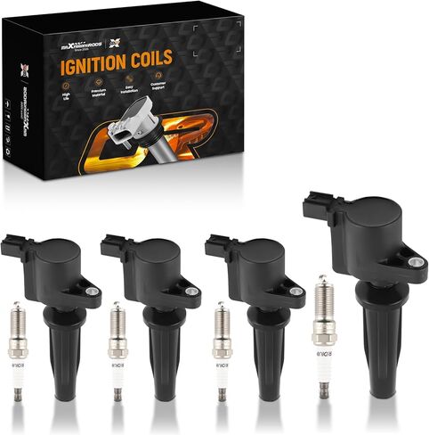 maXpeedingrods UF735 Ignition Coil for Ford 1.5L L4 Engine, 2014-2020 Fusion 1.5, 2017-2019 Escape 1.5L UF-735 (4pcs) in Kuwait
