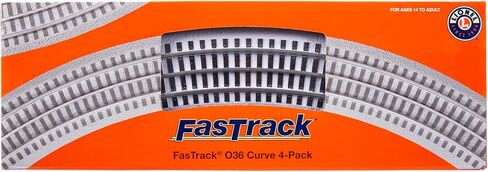 Lionel O36 FasTrack Curved Track (4 Piece), 168 months to 999 months in Kuwait