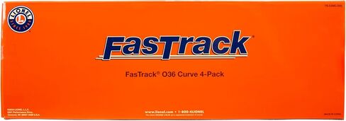 Lionel O36 FasTrack Curved Track (4 Piece), 168 months to 999 months in Kuwait