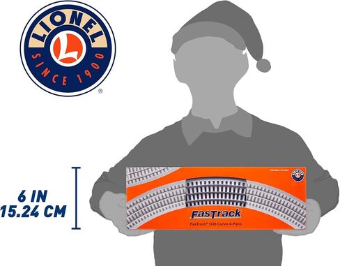 Lionel O36 FasTrack Curved Track (4 Piece), 168 months to 999 months in Kuwait