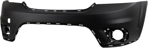 Garage-Pro Bumper Cover Compatible with Dodge Journey 2011-2019 Type 2, For Models With Fascia, Without Headlight Washer Primed Front CAPA CH1000A06C in Kuwait