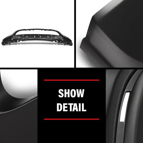 DOTCOM Front Lower Bumper Cover Fascia, Fit Jeep Grand Cherokee 2014-2016, Fit Models with Lower Chrome Trim Only, CH1015114, 68143076AC in Saudi Arabia