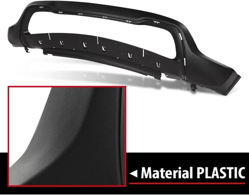 DOTCOM Front Lower Bumper Cover Fascia, Fit Jeep Grand Cherokee 2014-2016, Fit Models with Lower Chrome Trim Only, CH1015114, 68143076AC in Saudi Arabia