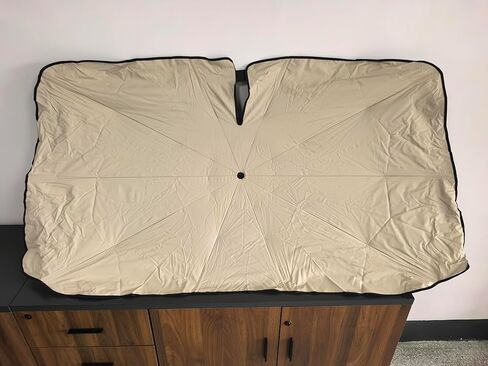 Windshield Sunshade Umbrella Black in Saudi Arabia