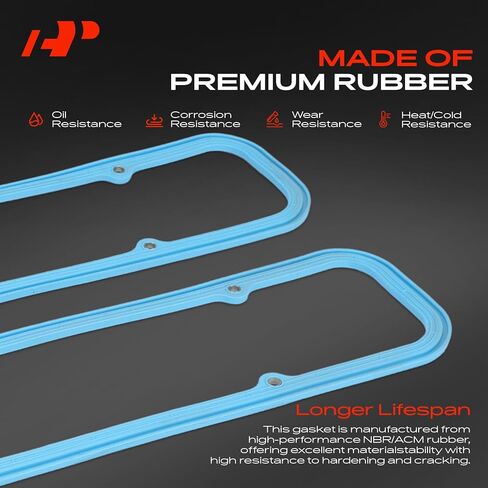 A-Premium Engine Valve Cover Gasket Set Compatible with Land Rover Range Rover 1987-2002, Discovery 1994-2004, Defender 110 1993, Defender 90 1994-1995 1997 & Morgan Plus 8 2002-2003 in Kuwait