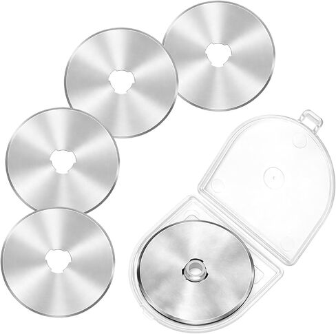 5 Pcs Rotary Cutter Blades 45mm Rotary Cutter Replacement Blades 45mm Rotarys Blade for Fabric Crafts Quilting in Saudi Arabia
