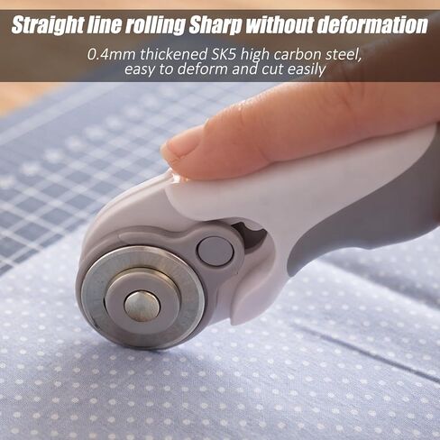 5 Pcs Rotary Cutter Blades 45mm Rotary Cutter Replacement Blades 45mm Rotarys Blade for Fabric Crafts Quilting in Saudi Arabia