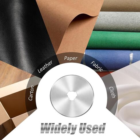 5 Pcs Rotary Cutter Blades 45mm Rotary Cutter Replacement Blades 45mm Rotarys Blade for Fabric Crafts Quilting in Saudi Arabia