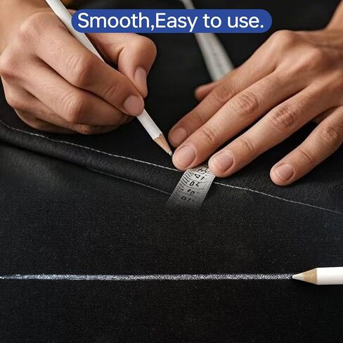 12 Pcs Sewing Pencil for Fabric, Washable Fabric Tailor Tools for Cross Stitch, Embroidery, Sewing, Quilting DIY (white) in Saudi Arabia