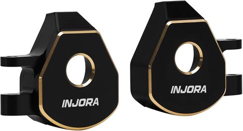 INJORA Black Coating Brass Steering Knuckles for 1/32 Redcat Ascent-32 Upgrade in Kuwait