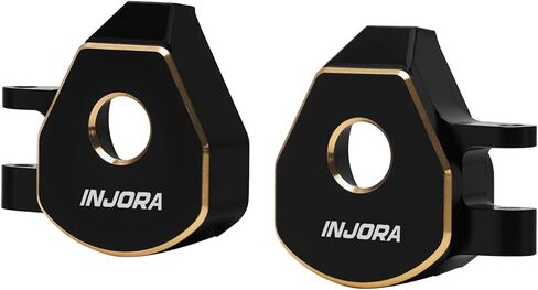 INJORA Black Coating Brass Steering Knuckles for 1/32 Redcat Ascent-32 Upgrade in Kuwait
