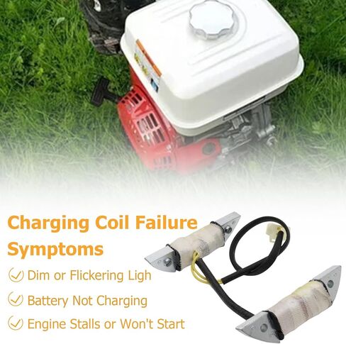 Charging Coil (10A) Fit for Honda GX240 GX270 GX340 GX390 Replace for 31630-ZE2-861 in Kuwait