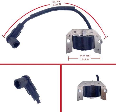 2 PACK 21171-7034 Ignition Coil Module for Kawasaki FH381V FH430V FH480V FH541V FH580V Lawn Mover Engine with Spark Plug Replace # 21171-7001 21171-7007 21171-7006 21171-7013 in Kuwait
