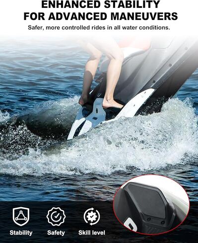 خطوة إسفين لـ Sea-Doo Spark 2024 2025، مجموعة دواسات مسند للقدم مع منحدر 45 درجة لملحقات Sea-Doo Spark 2024+ (قطعتان، استبدال #295101263) in Kuwait