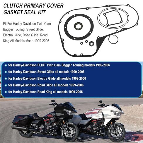 مجموعة قطع غيار حشية الغطاء الأساسي للقابض مناسبة لجولة Harley Davidson Twin Cam Bagger Touring، Street Glide، Electra Glide، Road Glide، Road King جميع الموديلات المصنوعة في 1999-2006 in Kuwait
