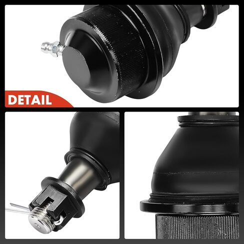 A-Premium 2 x Front Lower Ball Joints, Compatible with Chevrolet & GMC & Hummer - 1999-2010 - Silverado 1500 HD/2500 HD Classic/3500, Suburban 2500, Avalanche 2500, Sierra 3500 HD, Yukon XL 2500, H2 in Kuwait