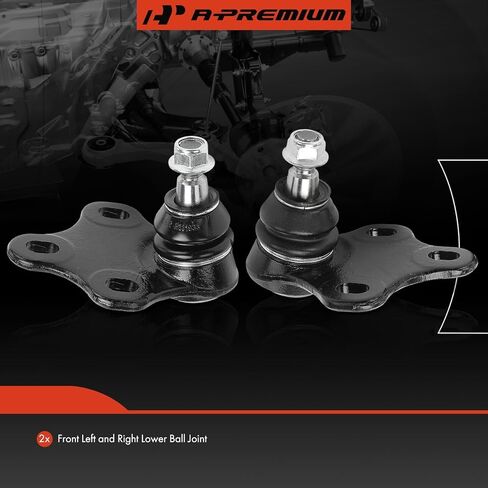 A-Premium 2 × وصلة كروية سفلية أمامية، متوافقة مع Audi TT 2008-2009، TT Quattro 2008-2023، TT RS Quattro 2012-2013 2018-2022، TTS Quattro 2009-2023 in Kuwait