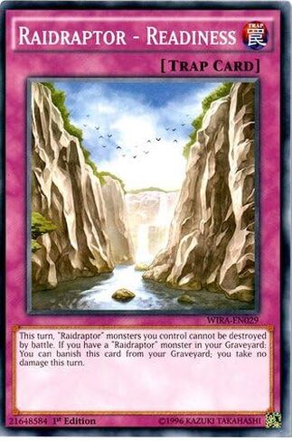 يو غي أوه! - Raidraptor - الاستعداد - WIRA-EN029 - مشترك - الإصدار الأول (WIRA-EN029) - Wing Raiders - الإصدار الأول - شائع in Kuwait