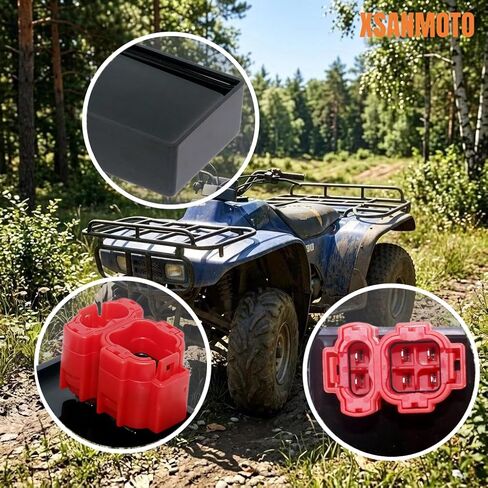 صندوق وحدة الإشعال CDI، استبدال صندوق CDI 6 دبابيس لهوندا Fourtrax 300 TRX300 2X4 TRX300FW 4X4 1994-1997، مناسب OEM 30410-HM5-505 30410-HM5-670 30410-HM5-671 30410-HM5-672 in Kuwait