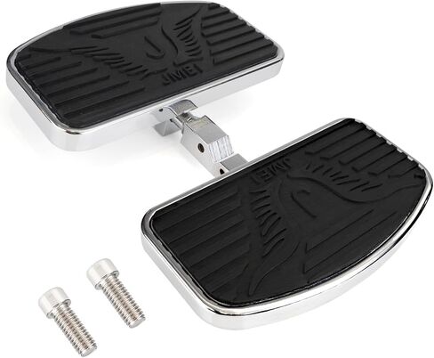Motorcycle Passenger Foot Pegs Rear Passenger Compatible with Honda Magna VF250 VT250 VF750, Compatible with Yamaha V-STAR DragStar XVS400/600/650/650A, Virago XV125/250/400 1988-2013 in Kuwait